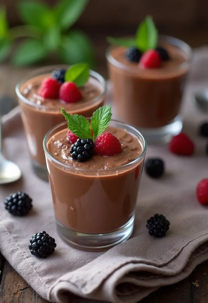28 Vegan High Protein Low Carb Recipes for a Healthy Lifestyle 121 28 Vegan High Protein Low Carb Recipes for a Healthy Lifestyle - 21. Vegan Chocolate Mousse