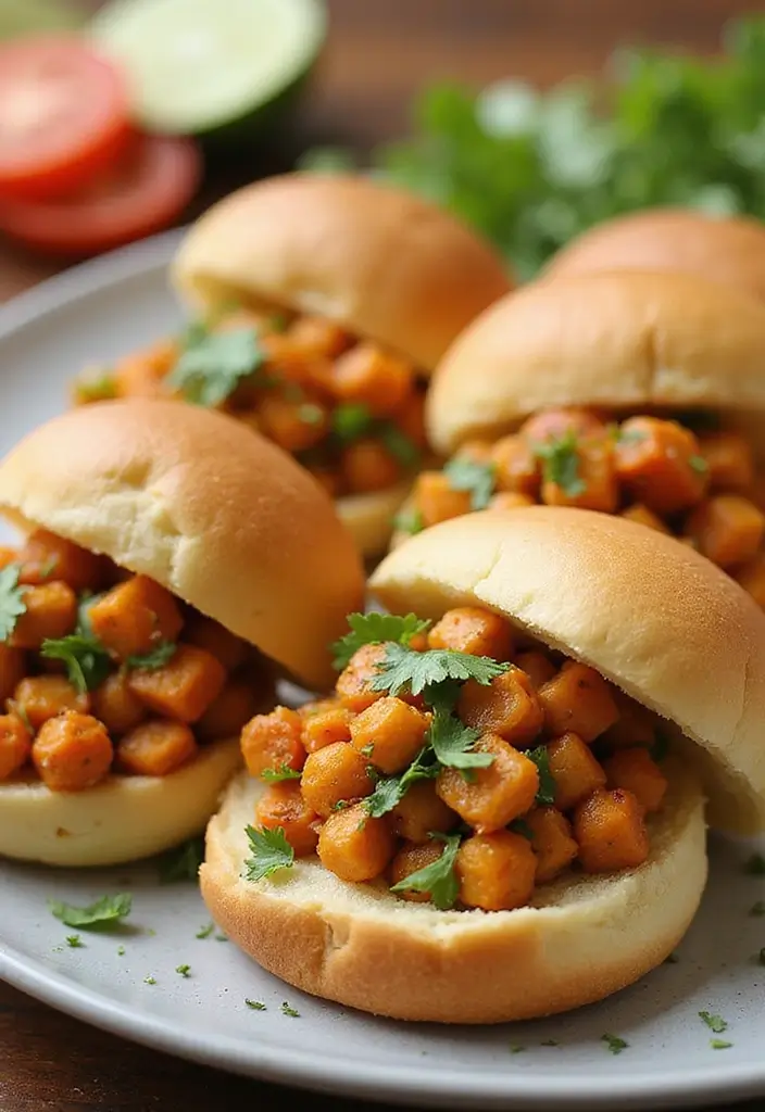 29 Vegan Garbanzo Bean Recipes for Easy Dinners - 21. Chickpea and Carrot Sliders