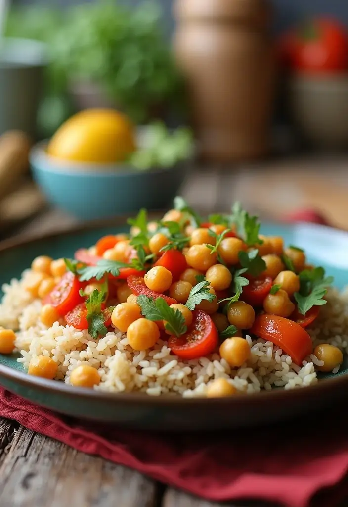 29 Vegan Garbanzo Bean Recipes for Easy Dinners - 27. Chickpea and Vegetable Stir-Fry