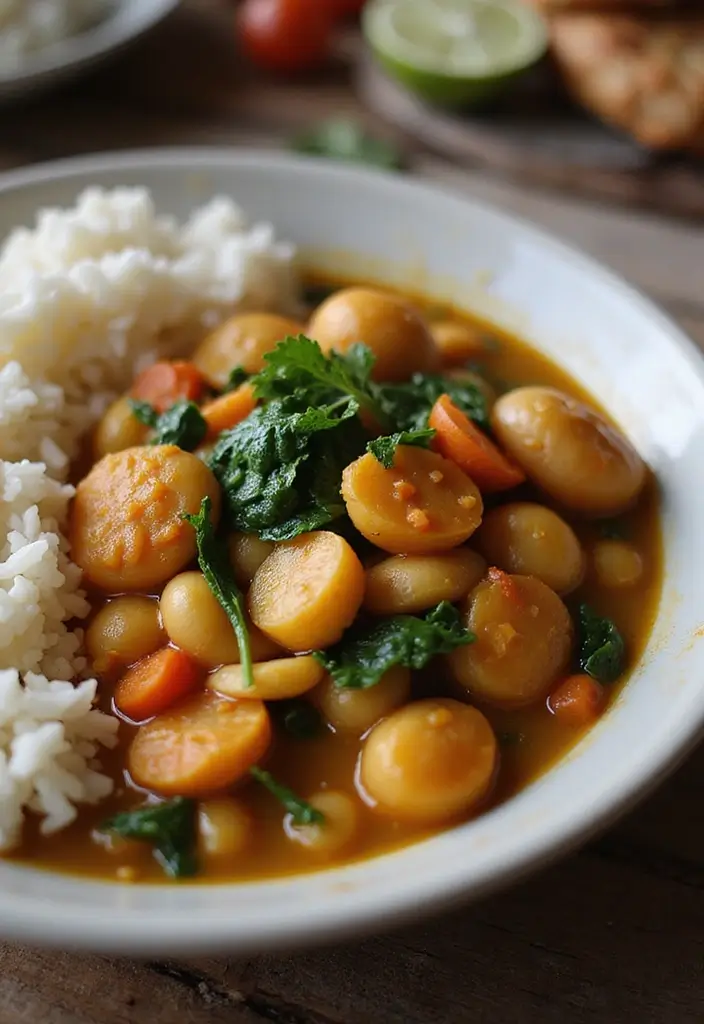 29 Vegan Garbanzo Bean Recipes for Easy Dinners - 5. Garbanzo Bean Curry