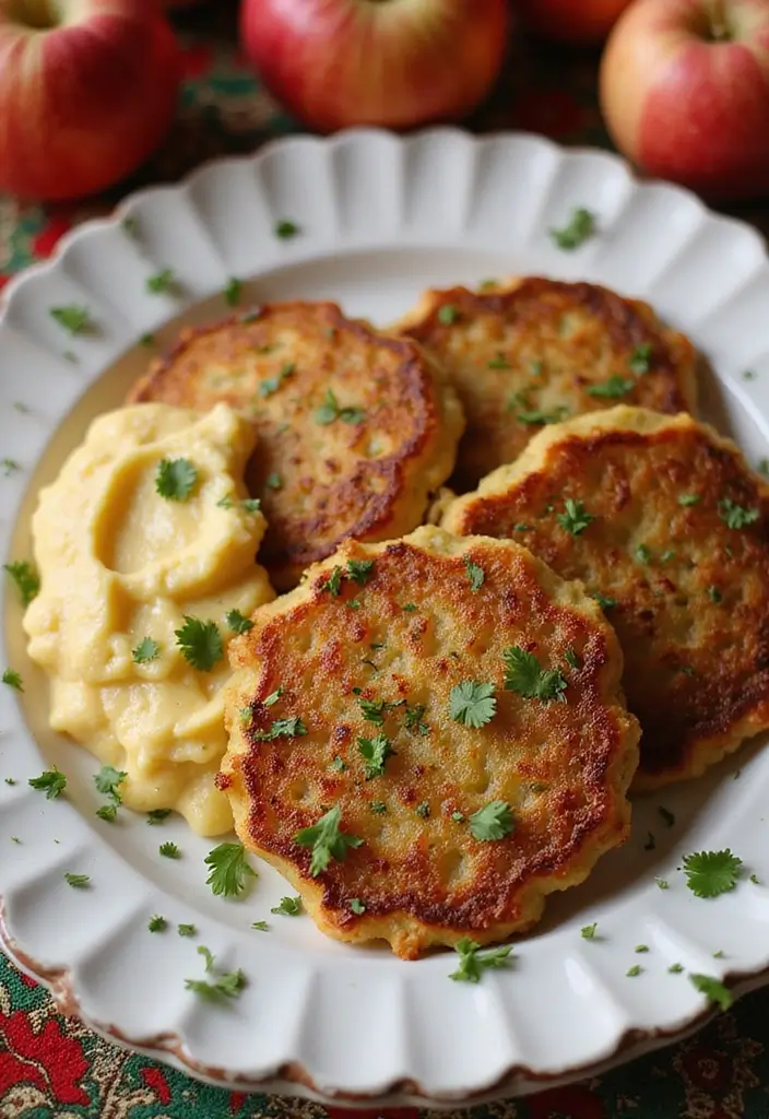 29 Vegan Gluten Free Christmas Recipes for Festive Meals 93 29 Vegan Gluten Free Christmas Recipes for Festive Meals - 15. Vegan Potato Latkes