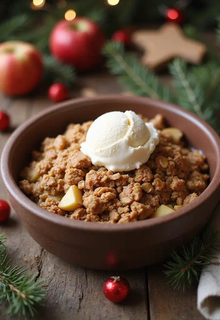 29 Vegan Gluten Free Christmas Recipes for Festive Meals 100 29 Vegan Gluten Free Christmas Recipes for Festive Meals - 16. Vegan Apple Crisp