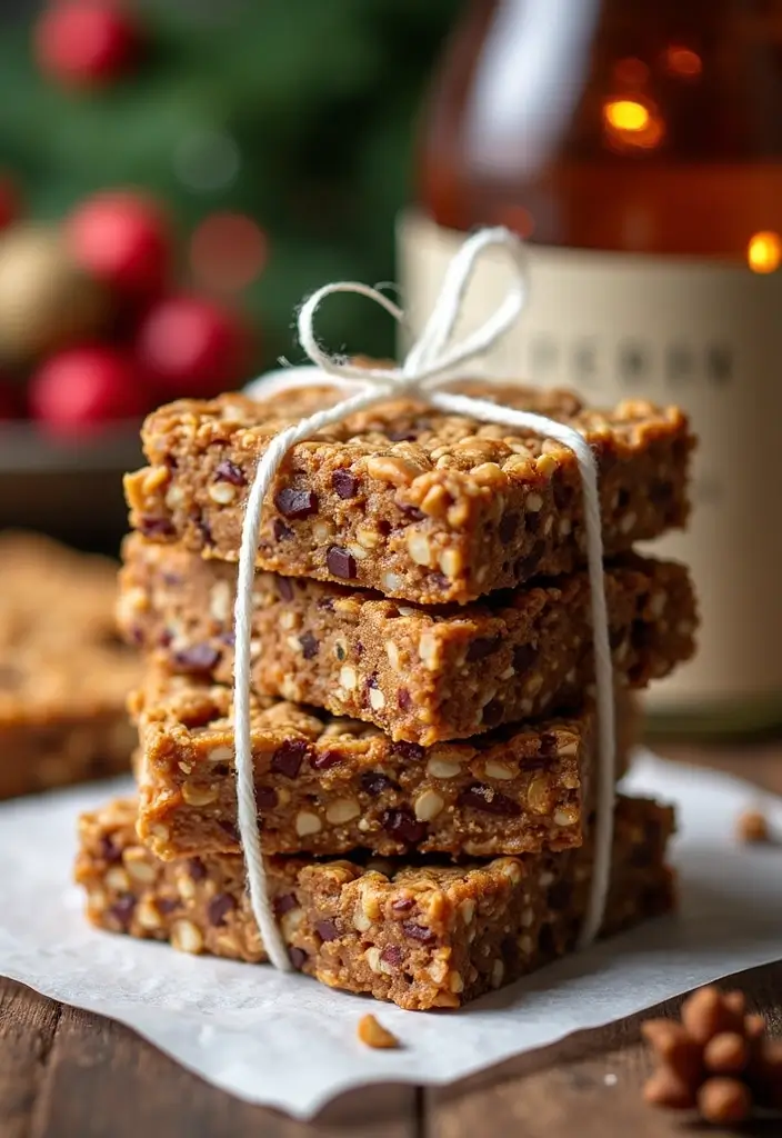 29 Vegan Gluten Free Christmas Recipes for Festive Meals 112 29 Vegan Gluten Free Christmas Recipes for Festive Meals - 18. Vegan Chewy Granola Bars
