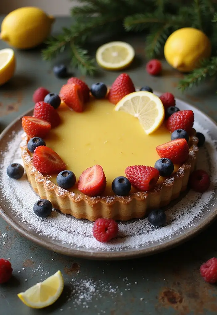 29 Vegan Gluten Free Christmas Recipes for Festive Meals 122 29 Vegan Gluten Free Christmas Recipes for Festive Meals - 20. Vegan Lemon Tart