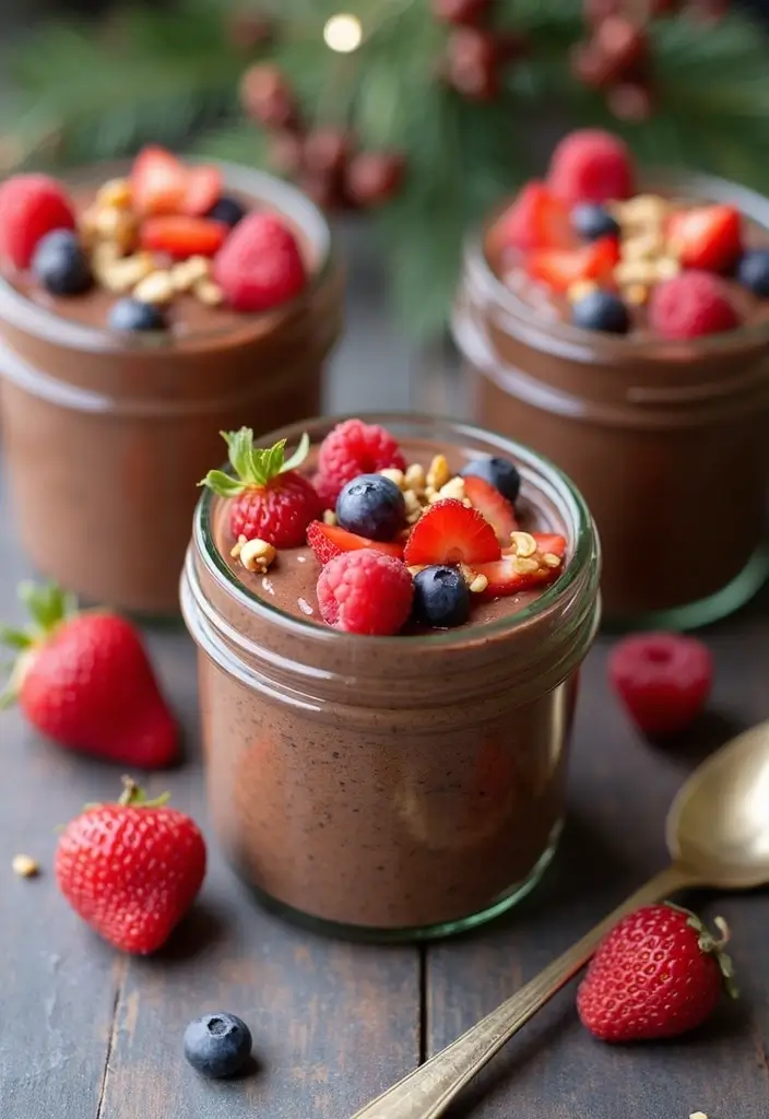 29 Vegan Gluten Free Christmas Recipes for Festive Meals 129 29 Vegan Gluten Free Christmas Recipes for Festive Meals - 21. Vegan Chocolate Chia Pudding