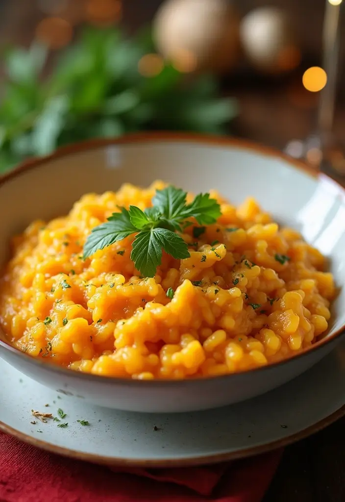 29 Vegan Gluten Free Christmas Recipes for Festive Meals 136 29 Vegan Gluten Free Christmas Recipes for Festive Meals - 22. Vegan Butternut Squash Risotto