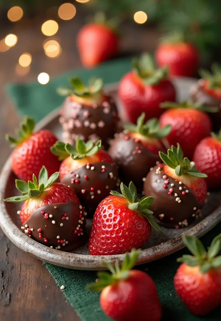29 Vegan Gluten Free Christmas Recipes for Festive Meals 150 29 Vegan Gluten Free Christmas Recipes for Festive Meals - 24. Vegan Chocolate Dipped Fruit