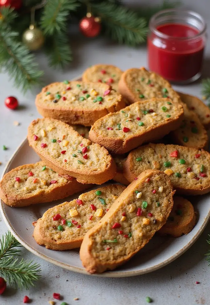 29 Vegan Gluten Free Christmas Recipes for Festive Meals 178 29 Vegan Gluten Free Christmas Recipes for Festive Meals - 28. Vegan Holiday Biscotti