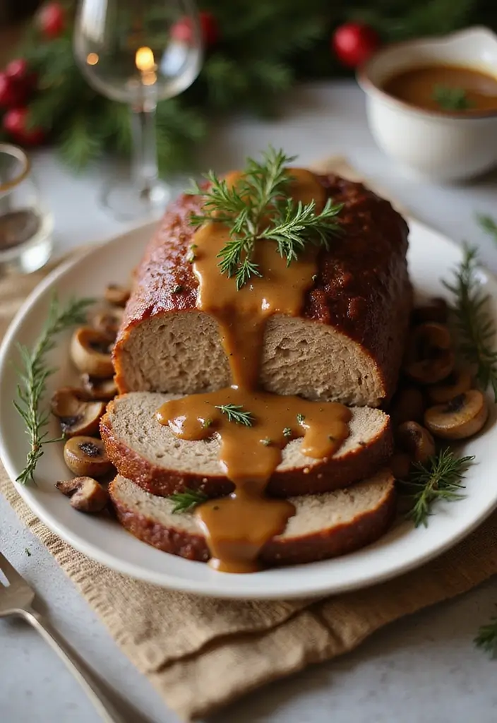 29 Vegan Gluten Free Christmas Recipes for Festive Meals 185 29 Vegan Gluten Free Christmas Recipes for Festive Meals - 29. Vegan Nut Roast