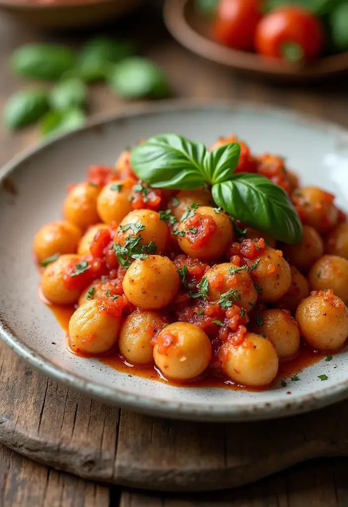 29 Vegan Low FODMAP Recipes Gentle on Digestion 62 29 Vegan Low FODMAP Recipes Gentle on Digestion - 10. Gnocchi with Tomato Basil Sauce