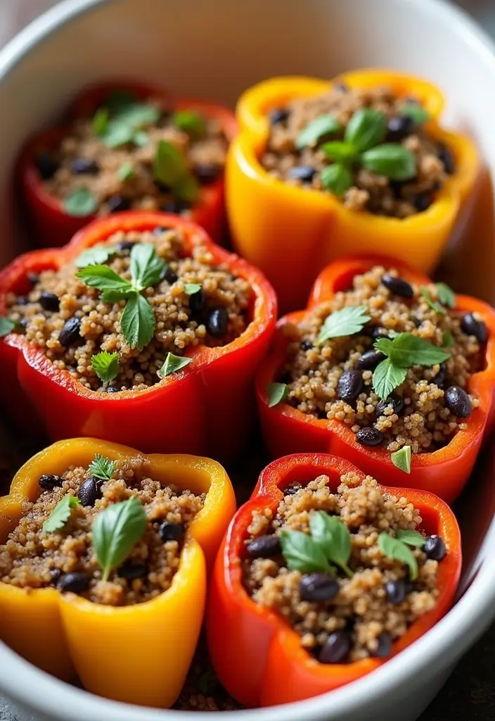 29 Vegan Low FODMAP Recipes Gentle on Digestion 94 29 Vegan Low FODMAP Recipes Gentle on Digestion - 16. Stuffed Bell Peppers