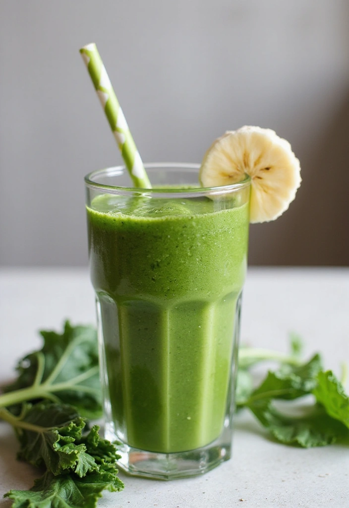29 Vegan Low FODMAP Recipes Gentle on Digestion 134 29 Vegan Low FODMAP Recipes Gentle on Digestion - 22. Green Smoothie with Spinach & Kale