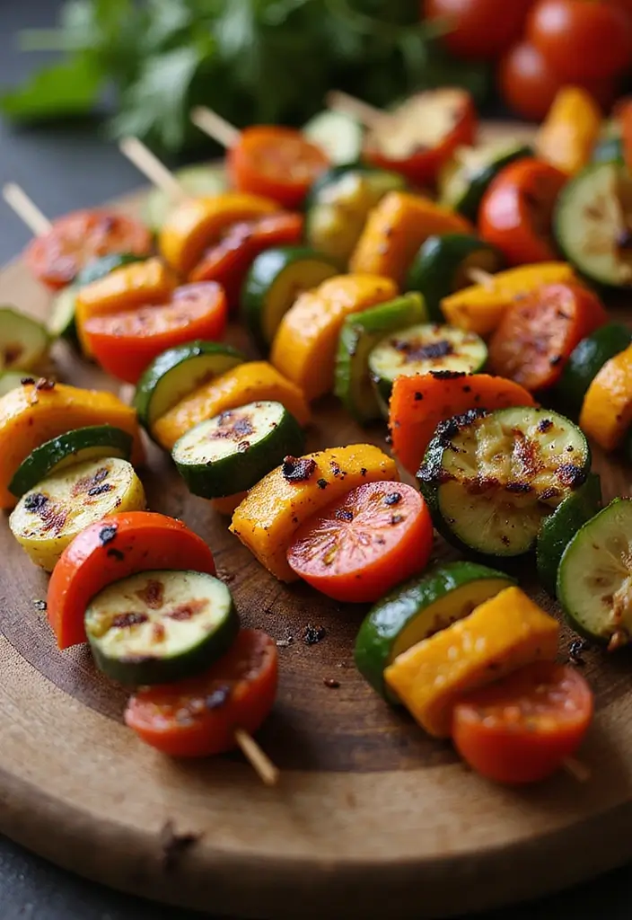 29 Vegan Low FODMAP Recipes Gentle on Digestion 141 29 Vegan Low FODMAP Recipes Gentle on Digestion - 23. Grilled Vegetable Skewers