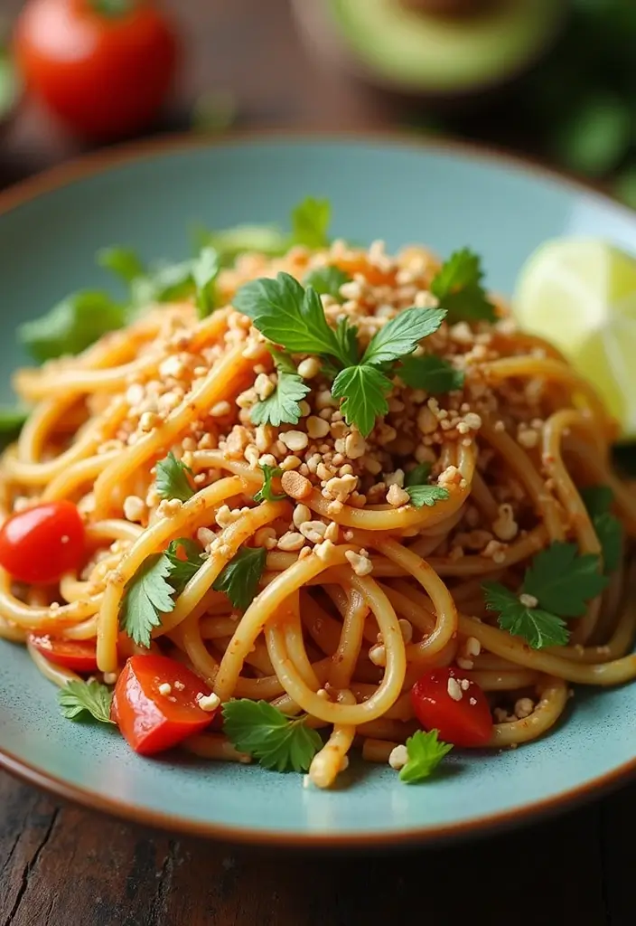 29 Vegan Low FODMAP Recipes Gentle on Digestion 169 29 Vegan Low FODMAP Recipes Gentle on Digestion - 27. Vegan Pad Thai with Rice Noodles