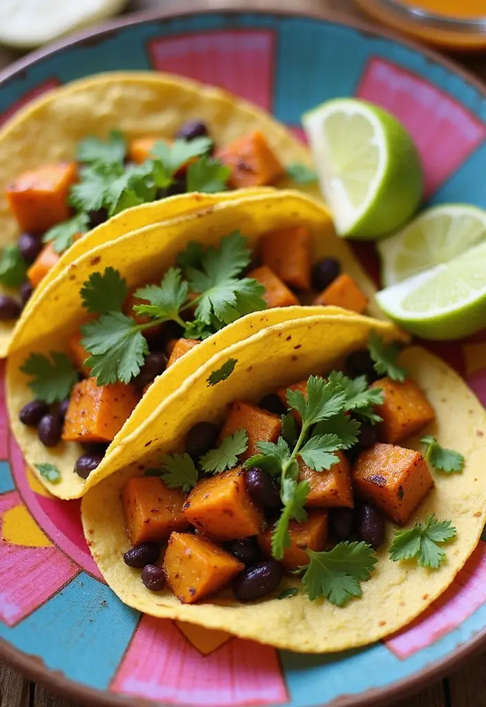 29 Vegan Low FODMAP Recipes Gentle on Digestion 13 29 Vegan Low FODMAP Recipes Gentle on Digestion - 3. Sweet Potato & Black Bean Tacos