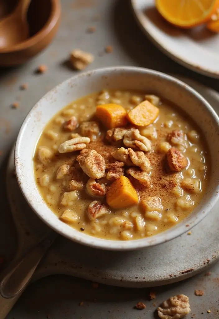 30 Gluten Free Vegan Breakfast Recipes to Start Fresh 100 30 Gluten Free Vegan Breakfast Recipes to Start Fresh - 16. Pumpkin Pie Oatmeal