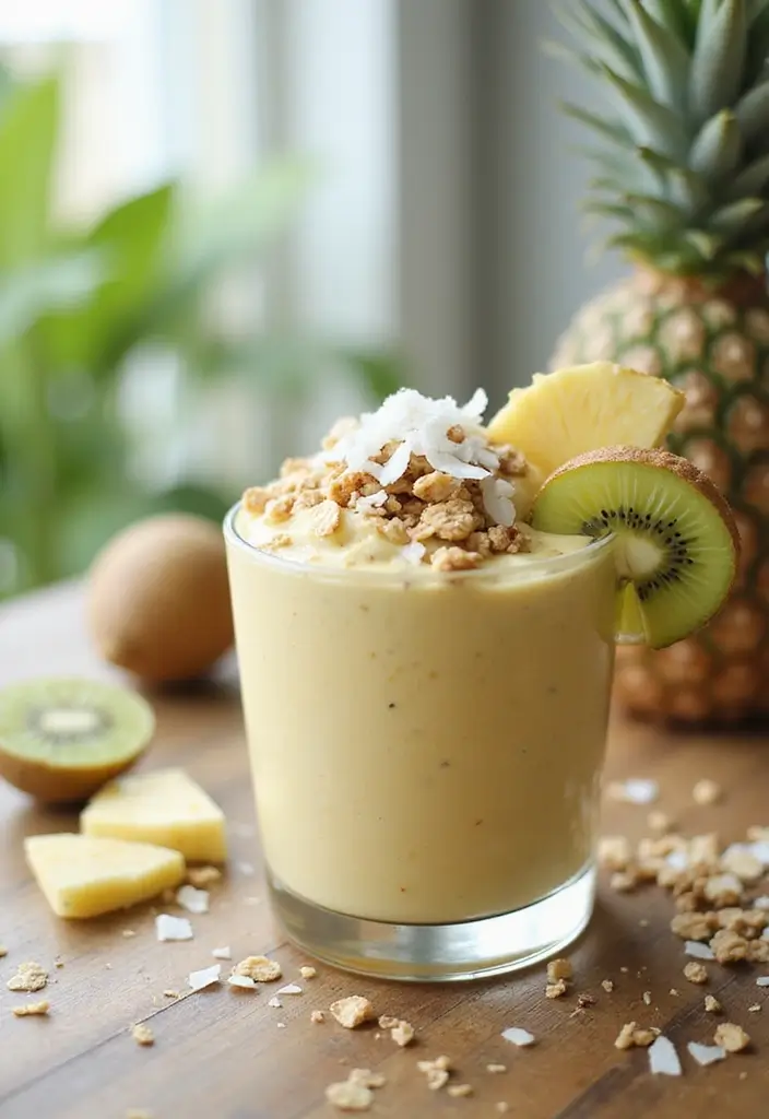 30 Gluten Free Vegan Breakfast Recipes to Start Fresh 39 30 Gluten Free Vegan Breakfast Recipes to Start Fresh - 7. Tropical Smoothie Bowl