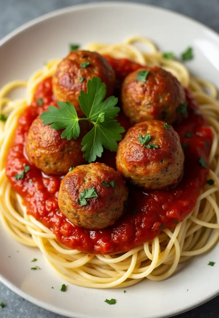30 Healthy Vegan Protein Recipes That Actually Taste Good 161 30 Healthy Vegan Protein Recipes That Actually Taste Good - 24. Vegan Meatballs