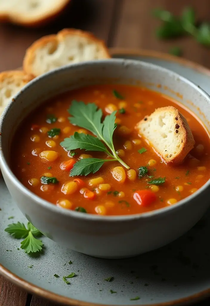 30 Healthy Vegan Protein Recipes That Actually Taste Good 15 30 Healthy Vegan Protein Recipes That Actually Taste Good - 3. Lentil Soup