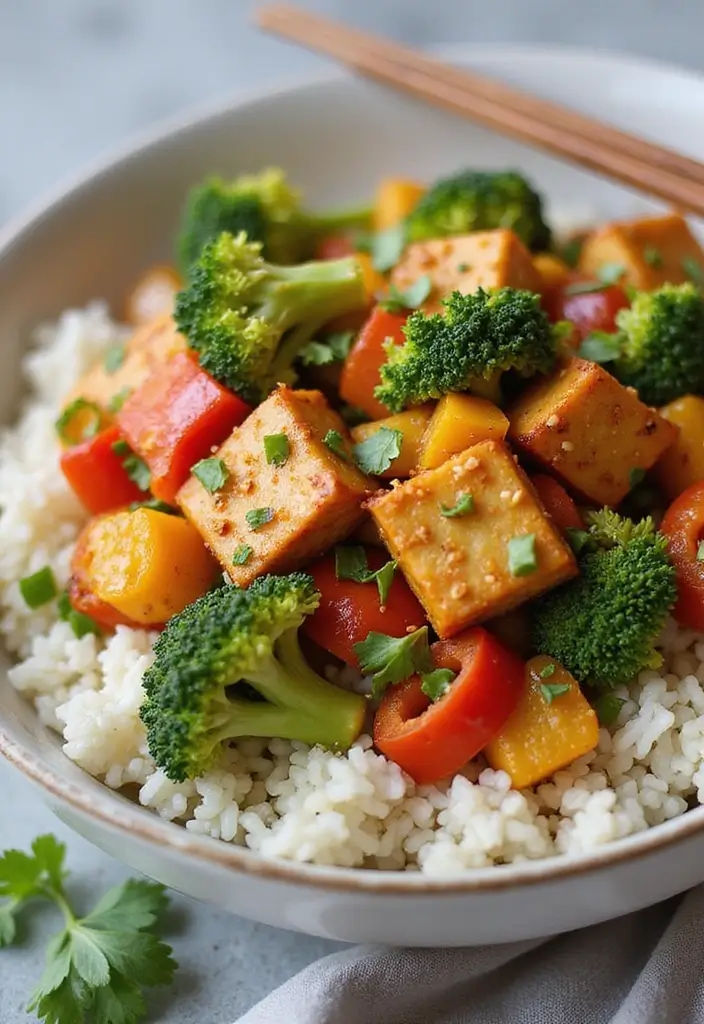 30 Healthy Vegan Protein Recipes That Actually Taste Good 22 30 Healthy Vegan Protein Recipes That Actually Taste Good - 4. Tofu Stir-Fry