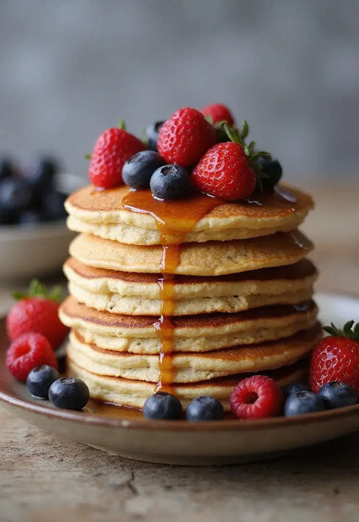 30 Healthy Vegan Protein Recipes That Actually Taste Good 48 30 Healthy Vegan Protein Recipes That Actually Taste Good - 8. Vegan Protein Pancakes