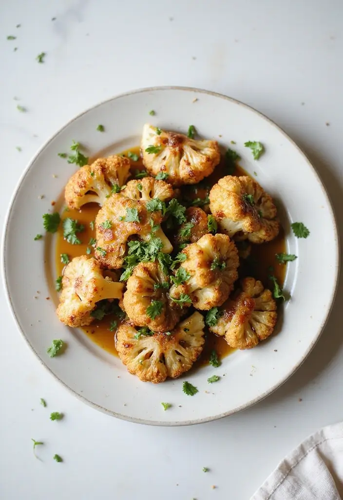 30+ High Protein Vegan Gluten Free Recipes That Keep You Energized 62 30+ High Protein Vegan Gluten Free Recipes That Keep You Energized - 10. Cauliflower Steaks with Chimichurri