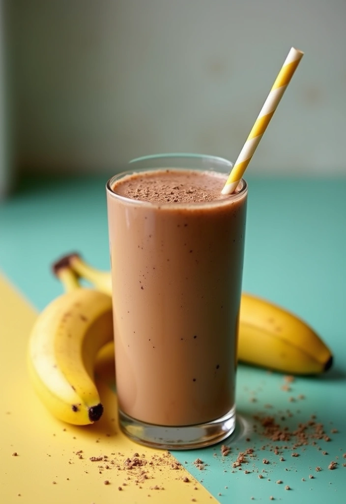 30+ High Protein Vegan Gluten Free Recipes That Keep You Energized 98 30+ High Protein Vegan Gluten Free Recipes That Keep You Energized - 16. Vegan Chocolate Protein Shake