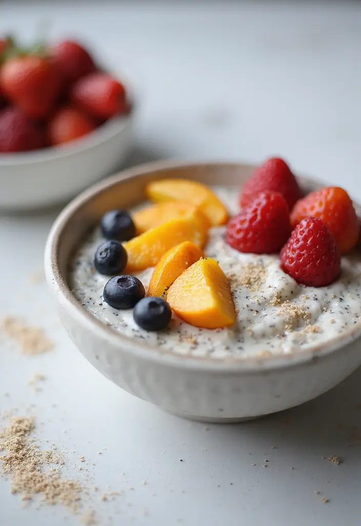 30+ High Protein Vegan Gluten Free Recipes That Keep You Energized 105 30+ High Protein Vegan Gluten Free Recipes That Keep You Energized - 17. Coconut Chia Seed Pudding
