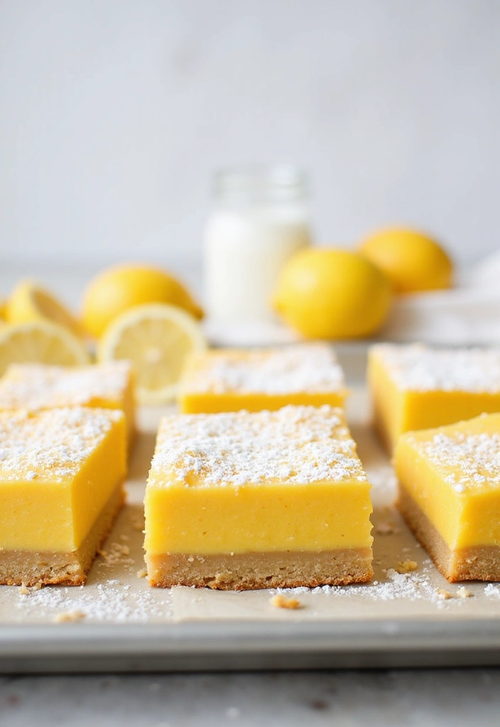 30+ High Protein Vegan Gluten Free Recipes That Keep You Energized 154 30+ High Protein Vegan Gluten Free Recipes That Keep You Energized - 24. Vegan Lemon Bars