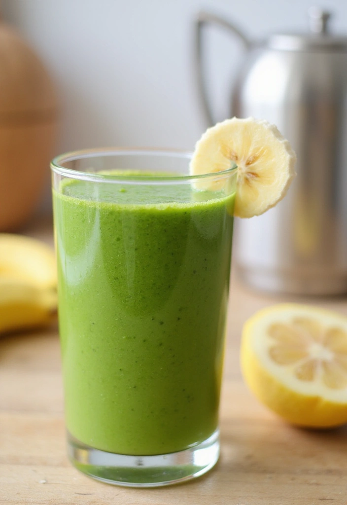 30+ High Protein Vegan Gluten Free Recipes That Keep You Energized 187 30+ High Protein Vegan Gluten Free Recipes That Keep You Energized - 29. Green Smoothie