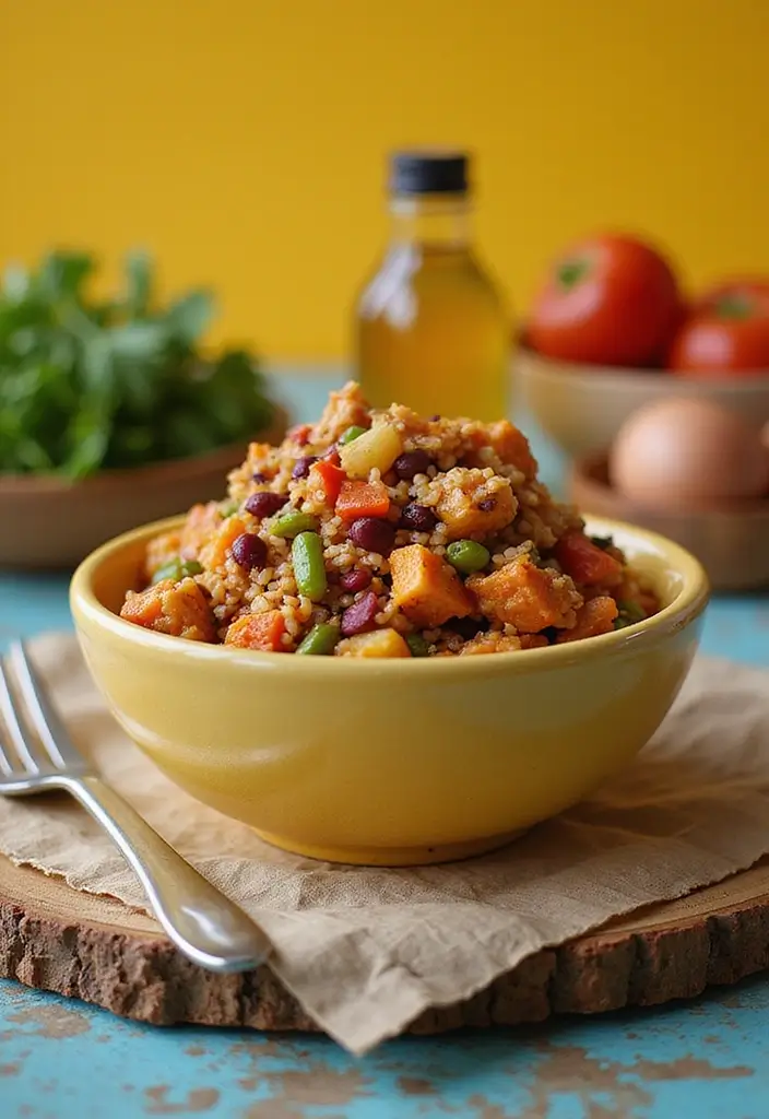 30+ High Protein Vegan Gluten Free Recipes That Keep You Energized 194 30+ High Protein Vegan Gluten Free Recipes That Keep You Energized - 30. Vegan Jambalaya