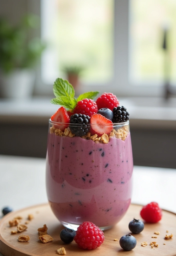 30+ High Protein Vegan Gluten Free Recipes That Keep You Energized 41 30+ High Protein Vegan Gluten Free Recipes That Keep You Energized - 7. Protein Smoothie Bowl
