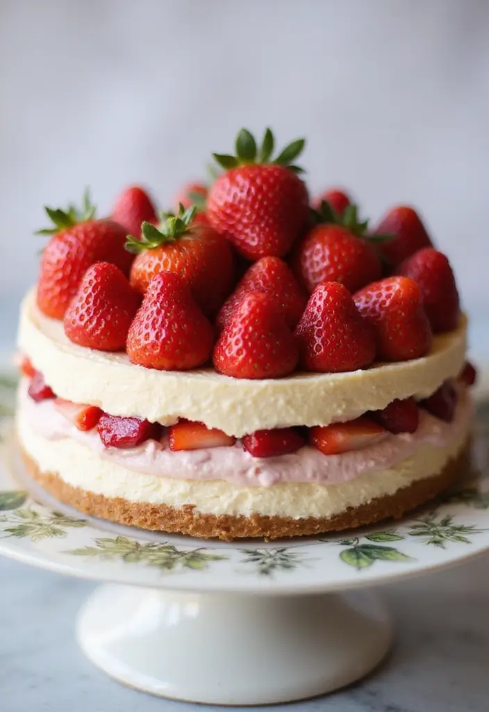 30 Raw Vegan Food Recipes for Fresh Living 92 30 Raw Vegan Food Recipes for Fresh Living - 14. Raw Strawberry Cheesecake