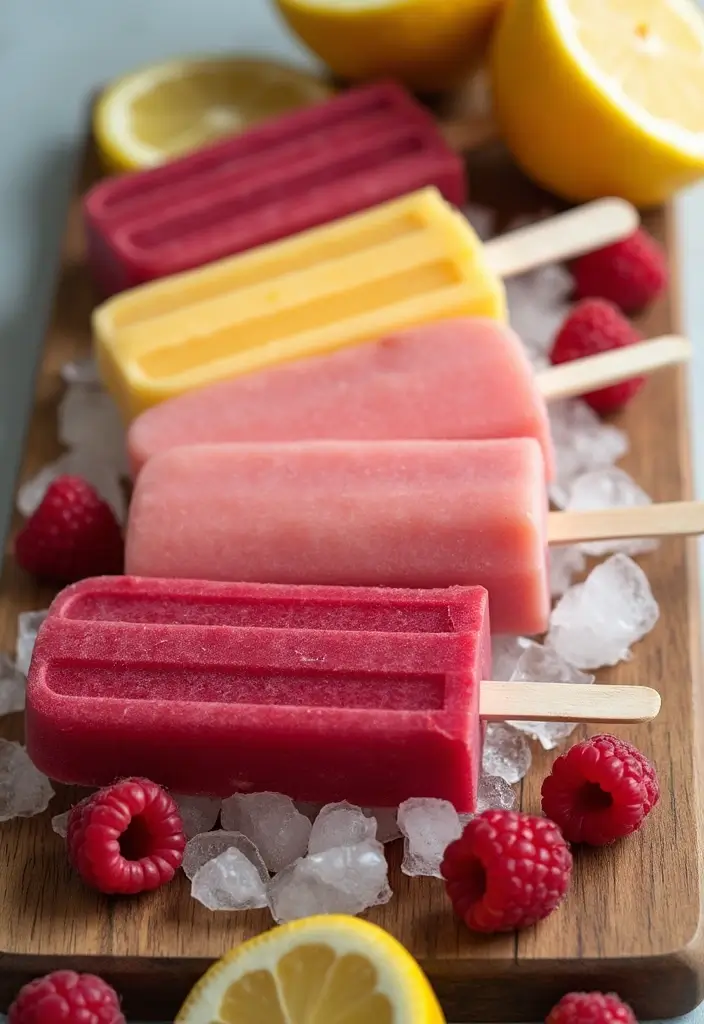 30 Raw Vegan Food Recipes for Fresh Living 162 30 Raw Vegan Food Recipes for Fresh Living - 24. Raw Raspberry Lemonade Popsicles
