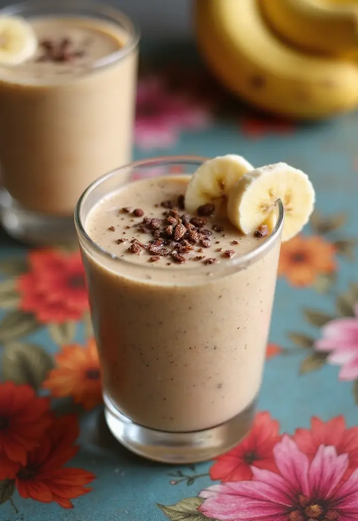 30 Raw Vegan Food Recipes for Fresh Living 204 30 Raw Vegan Food Recipes for Fresh Living - 30. Raw Chocolate Banana Smoothie
