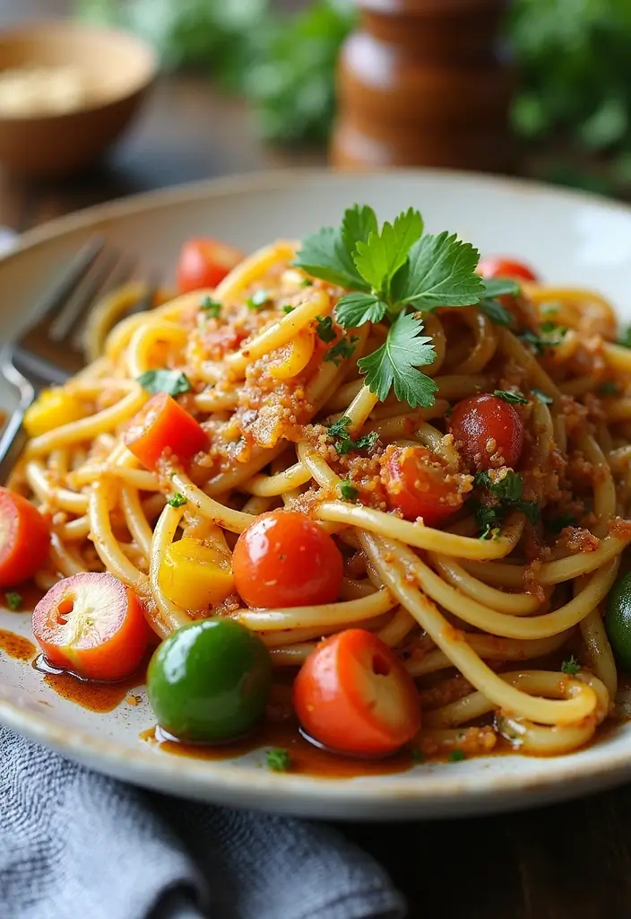 30 Vegan Angel Hair Pasta Recipes with Simple Flavors 72 30 Vegan Angel Hair Pasta Recipes with Simple Flavors - 12. Balsamic Veggie Angel Hair