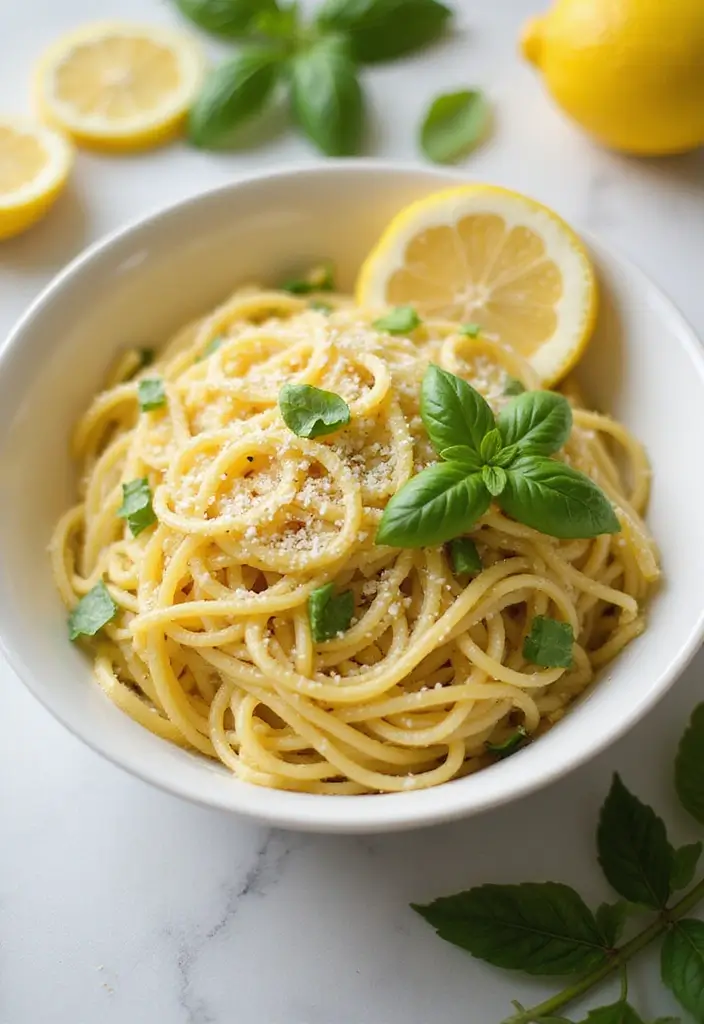 30 Vegan Angel Hair Pasta Recipes with Simple Flavors 8 30 Vegan Angel Hair Pasta Recipes with Simple Flavors - 2. Lemon Basil Angel Hair