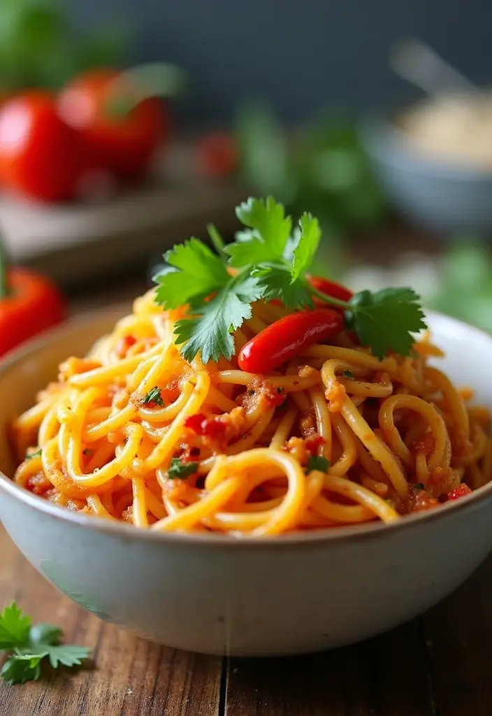 30 Vegan Angel Hair Pasta Recipes with Simple Flavors 135 30 Vegan Angel Hair Pasta Recipes with Simple Flavors - 21. Chipotle Angel Hair