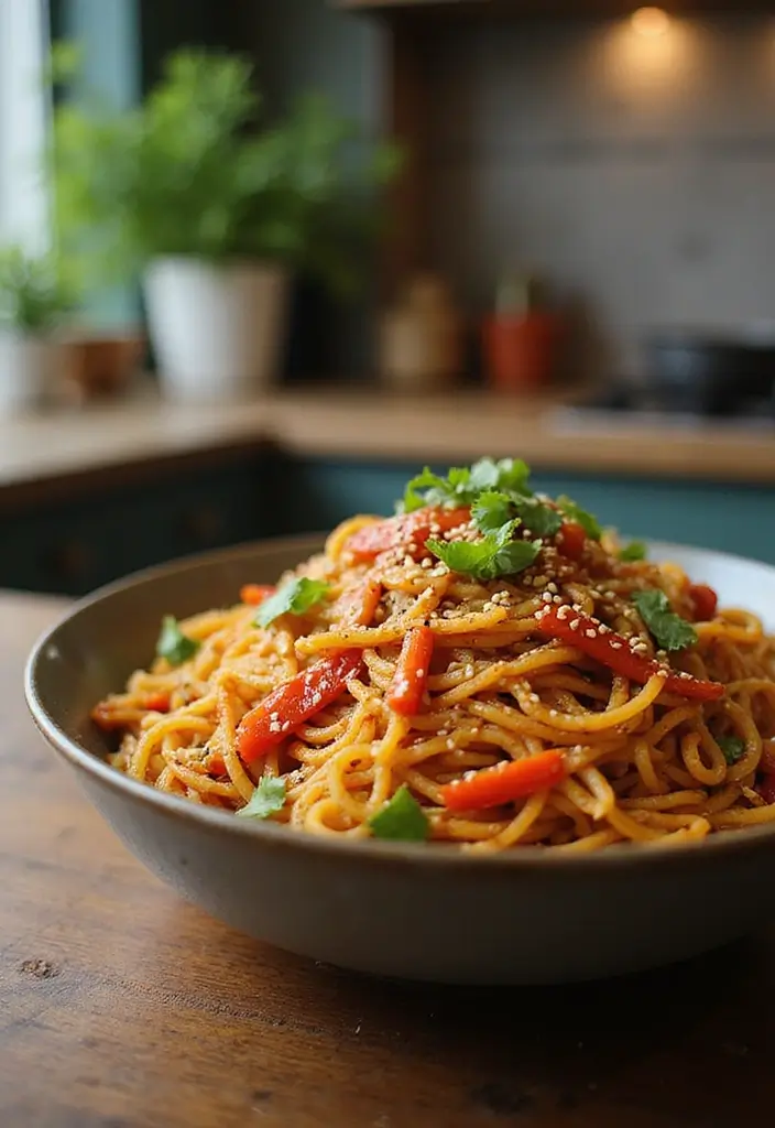 30 Vegan Angel Hair Pasta Recipes with Simple Flavors 170 30 Vegan Angel Hair Pasta Recipes with Simple Flavors - 26. Szechuan Angel Hair