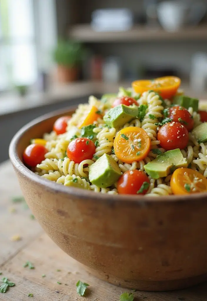 30 Vegan Angel Hair Pasta Recipes with Simple Flavors 15 30 Vegan Angel Hair Pasta Recipes with Simple Flavors - 3. Tomato and Avocado Angel Hair