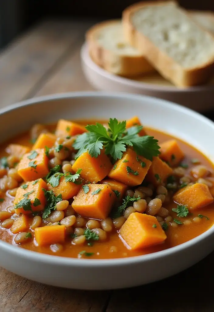30 Vegan Butternut Squash Recipes to Warm You Up 8 30 Vegan Butternut Squash Recipes to Warm You Up - 2. Spicy Butternut Squash and Lentil Stew