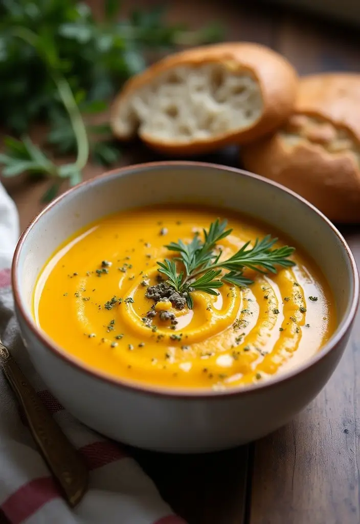 30 Vegan Butternut Squash Recipes to Warm You Up 141 30 Vegan Butternut Squash Recipes to Warm You Up - 22. Butternut Squash and Cauliflower Soup