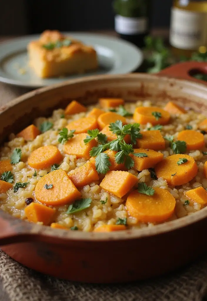 30 Vegan Butternut Squash Recipes to Warm You Up 183 30 Vegan Butternut Squash Recipes to Warm You Up - 28. Butternut Squash and Rice Bake