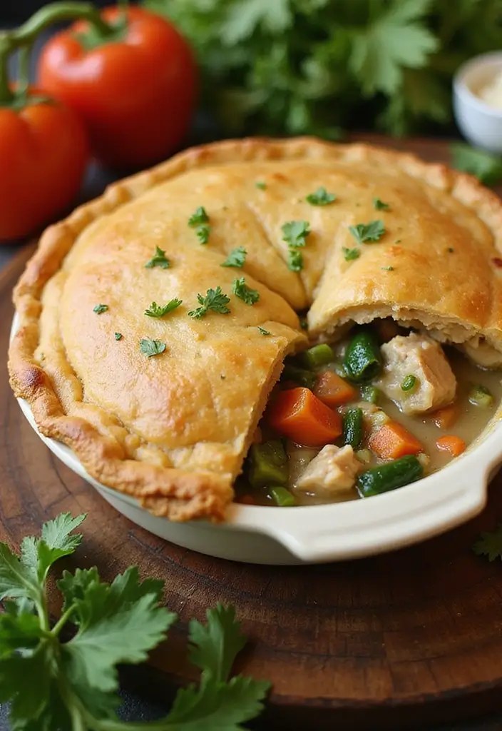 30 Vegan Chicken Pot Pie Recipes for Comfort Food Lovers 79 30 Vegan Chicken Pot Pie Recipes for Comfort Food Lovers - 13. Vegan Chicken and Vegetable Pot Pie