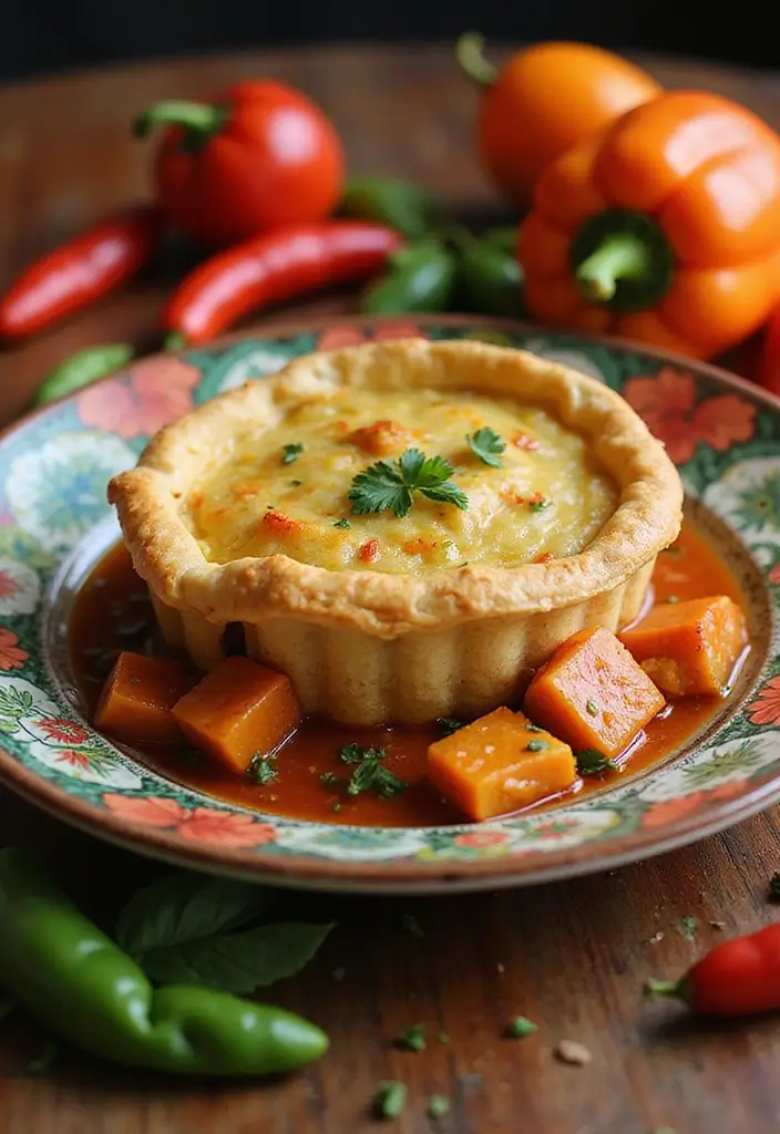 30 Vegan Chicken Pot Pie Recipes for Comfort Food Lovers 51 30 Vegan Chicken Pot Pie Recipes for Comfort Food Lovers - 9. Spicy Vegan Chicken Pot Pie