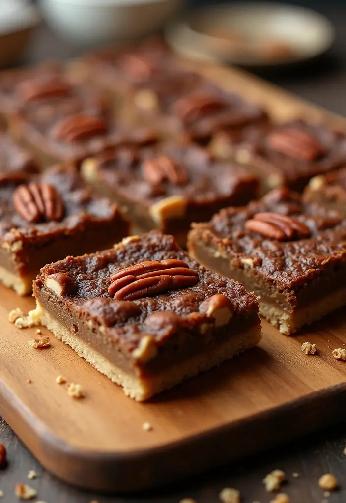 30+ Vegan Gluten Free Thanksgiving Recipes Everyone Will Enjoy 60 30+ Vegan Gluten Free Thanksgiving Recipes Everyone Will Enjoy - 10. Pecan Pie Bars