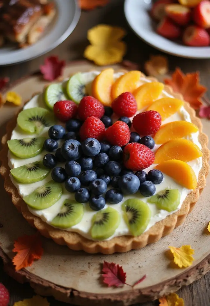30+ Vegan Gluten Free Thanksgiving Recipes Everyone Will Enjoy 95 30+ Vegan Gluten Free Thanksgiving Recipes Everyone Will Enjoy - 15. Vegan Fruit Tart