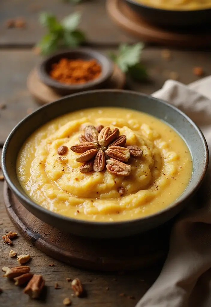 30+ Vegan Gluten Free Thanksgiving Recipes Everyone Will Enjoy 109 30+ Vegan Gluten Free Thanksgiving Recipes Everyone Will Enjoy - 17. Vegan Golden Milk Rice Pudding