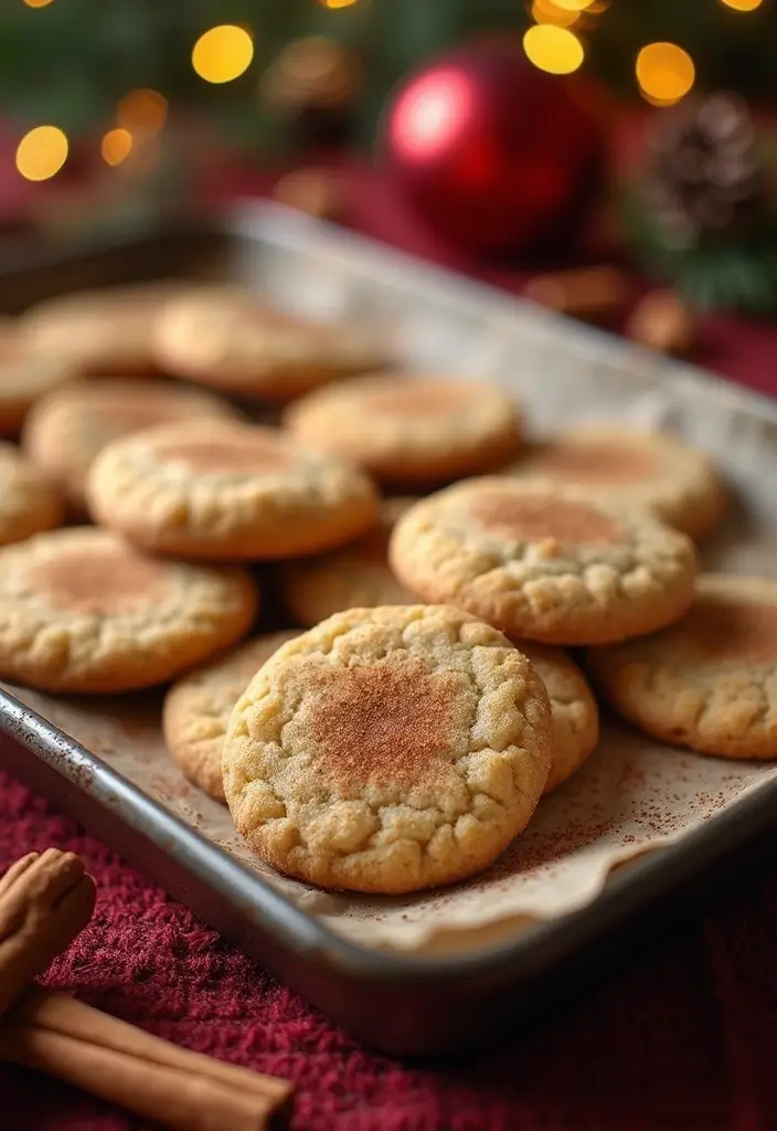 30+ Vegan Gluten Free Thanksgiving Recipes Everyone Will Enjoy 137 30+ Vegan Gluten Free Thanksgiving Recipes Everyone Will Enjoy - 21. Vegan Snickerdoodle Cookies