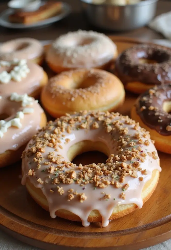 30+ Vegan Gluten Free Thanksgiving Recipes Everyone Will Enjoy 144 30+ Vegan Gluten Free Thanksgiving Recipes Everyone Will Enjoy - 22. Vegan Glazed Doughnuts